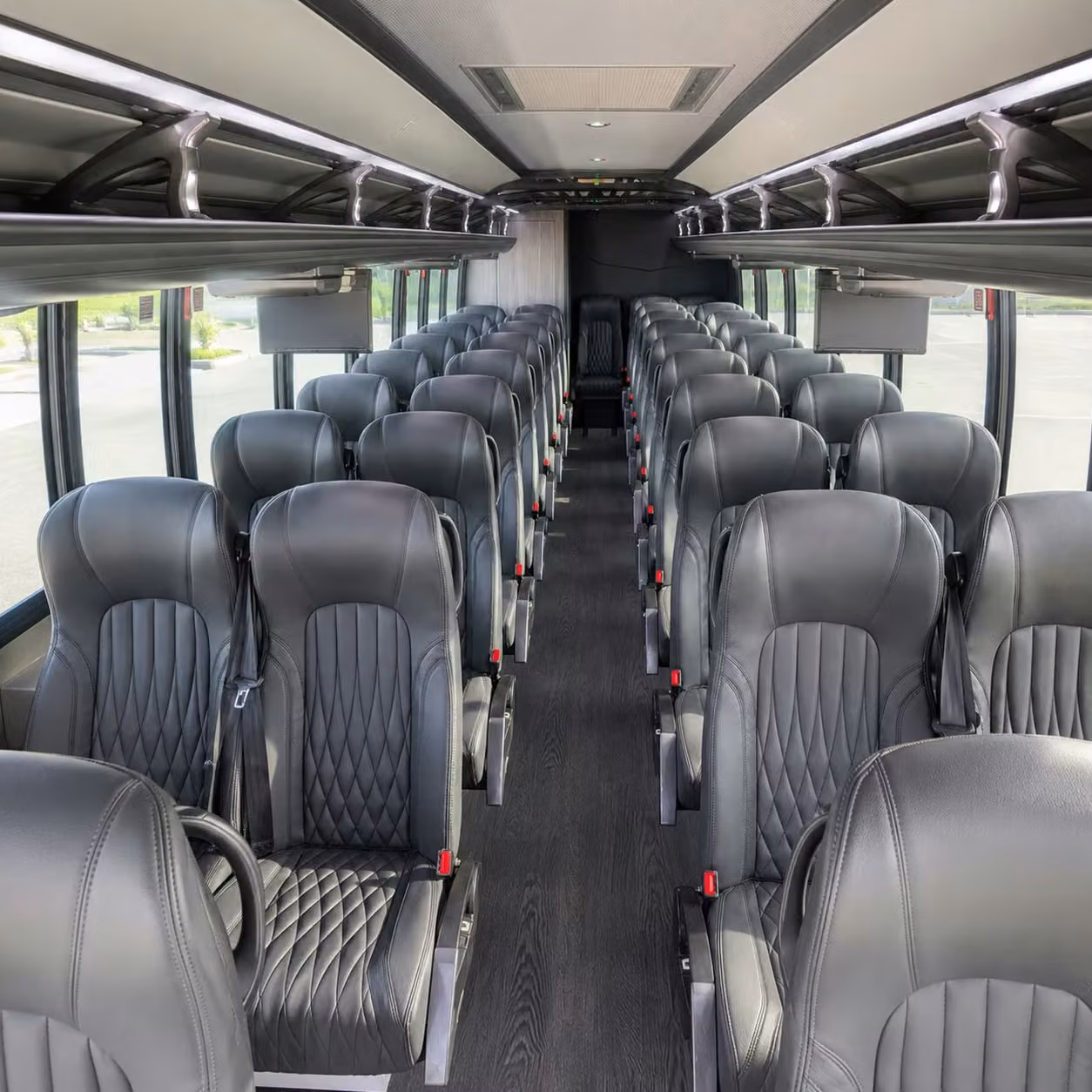 28 passenger minibus inside