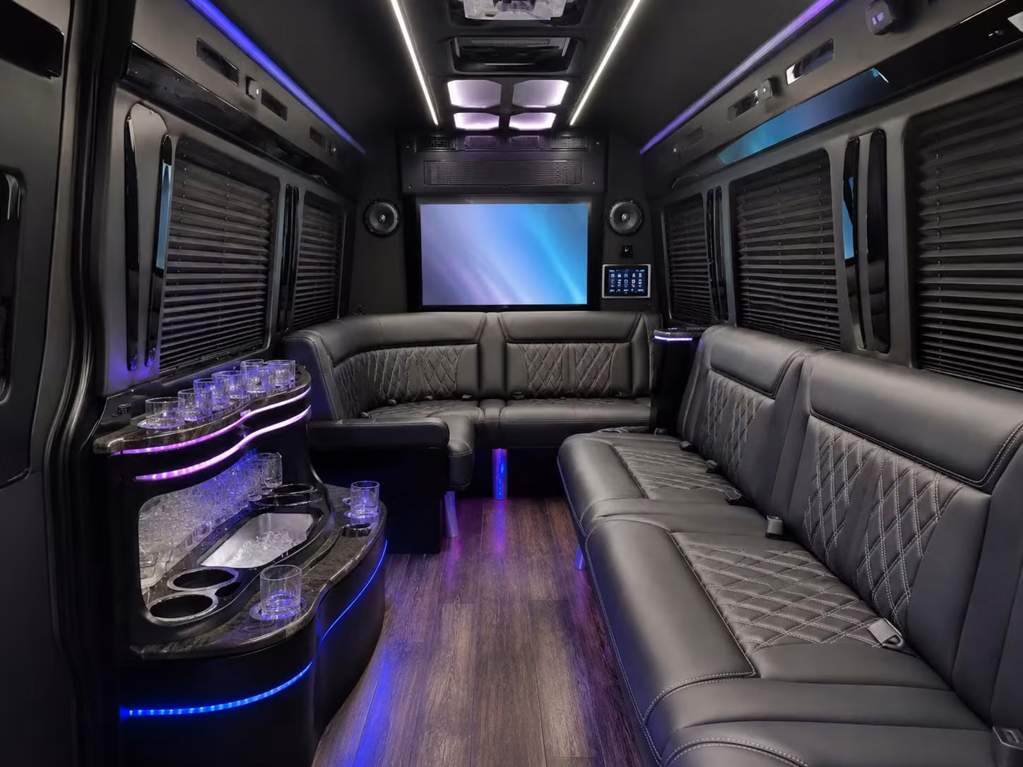bus rental options for pompano beach trips