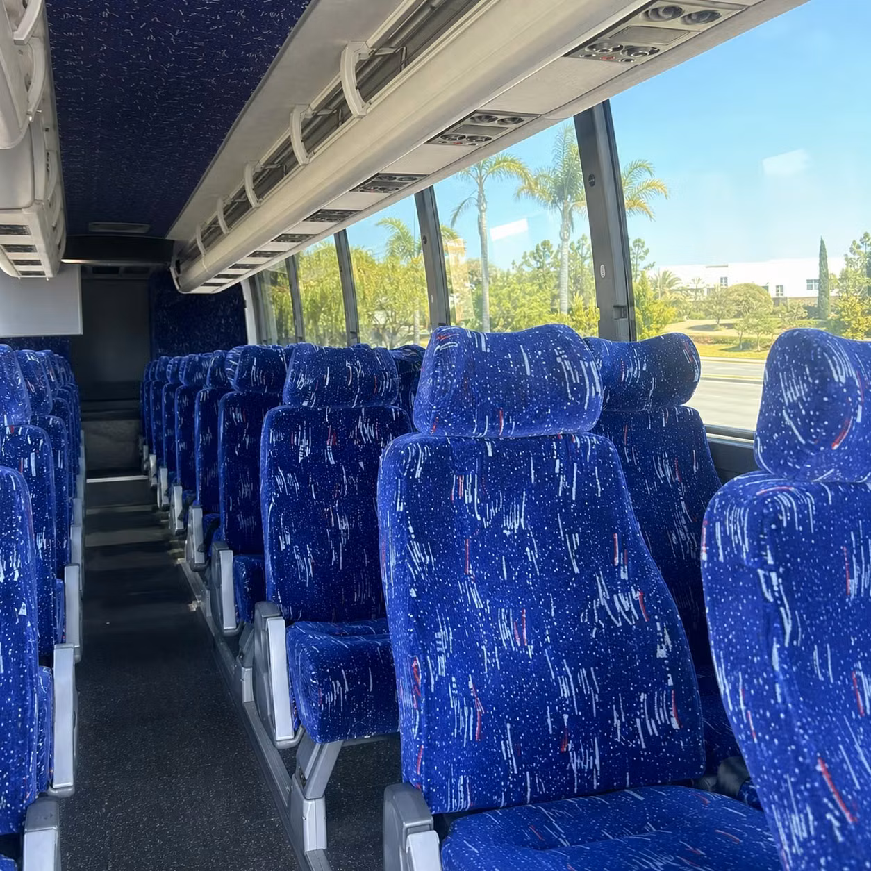 long distance charter bus rentals from pompano beach to orlando and central florida