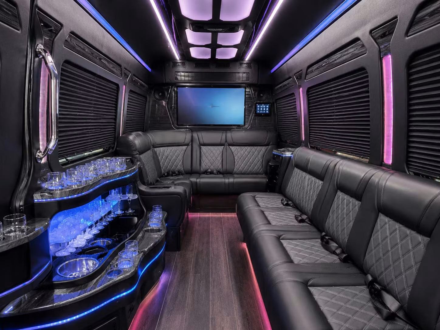 pompano beach prom transportation with multiple stops custom routes and flexible pickup windows