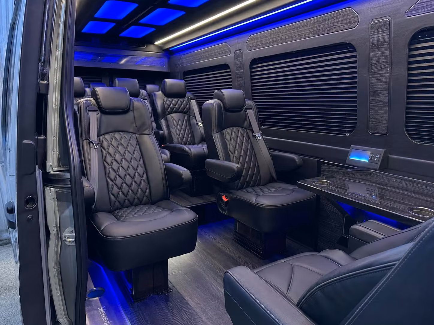 sprinter van transportation for groups and events across pompano beach